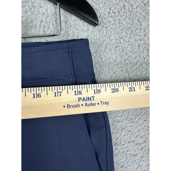 Callaway Pants Mens 36x30 Navy Blue Golf Performance Stretch Flat Front Chino